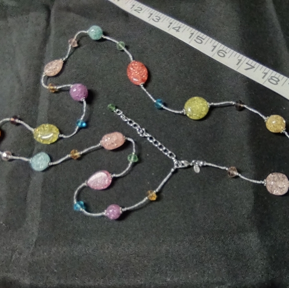 💎 Multicolored beaded necklace - Picture 4 of 8